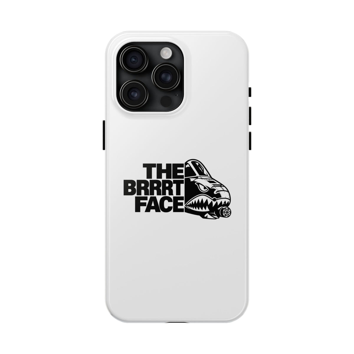 The BRRRT Face Phone Case