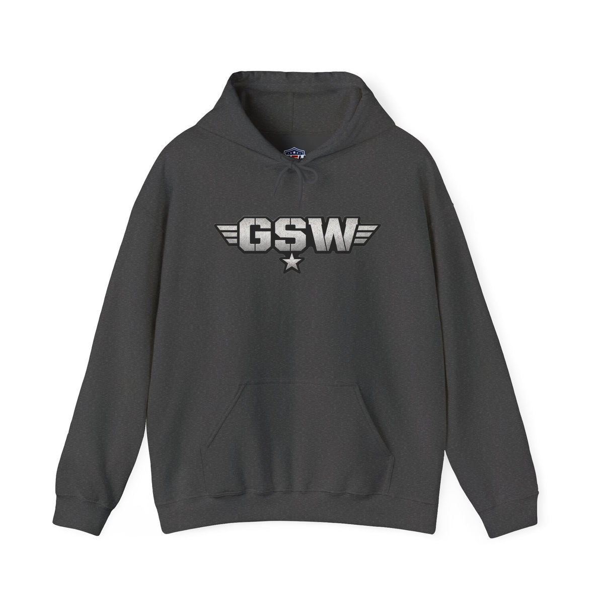 GSW 'The Brrrrt Face' Hoodie — Military Jet Nose Art Pullover