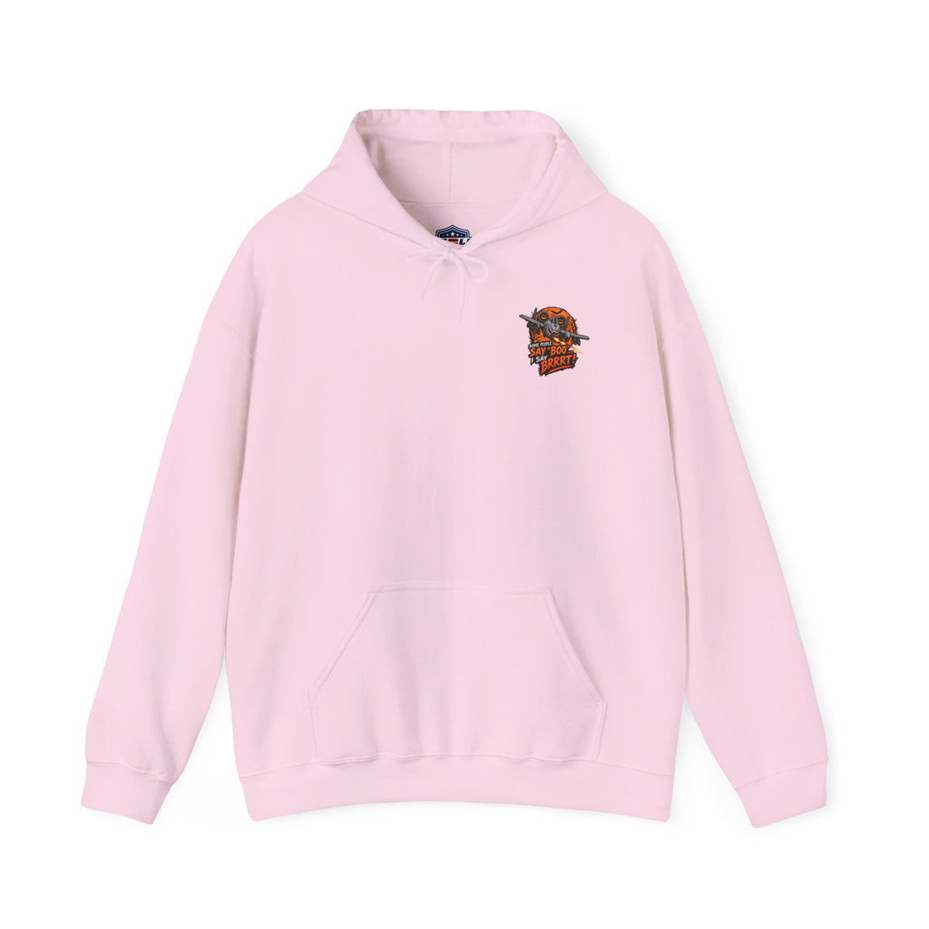 "Some People Say 'Boo' I Say 'Brrrt'" Graphic Hoodie