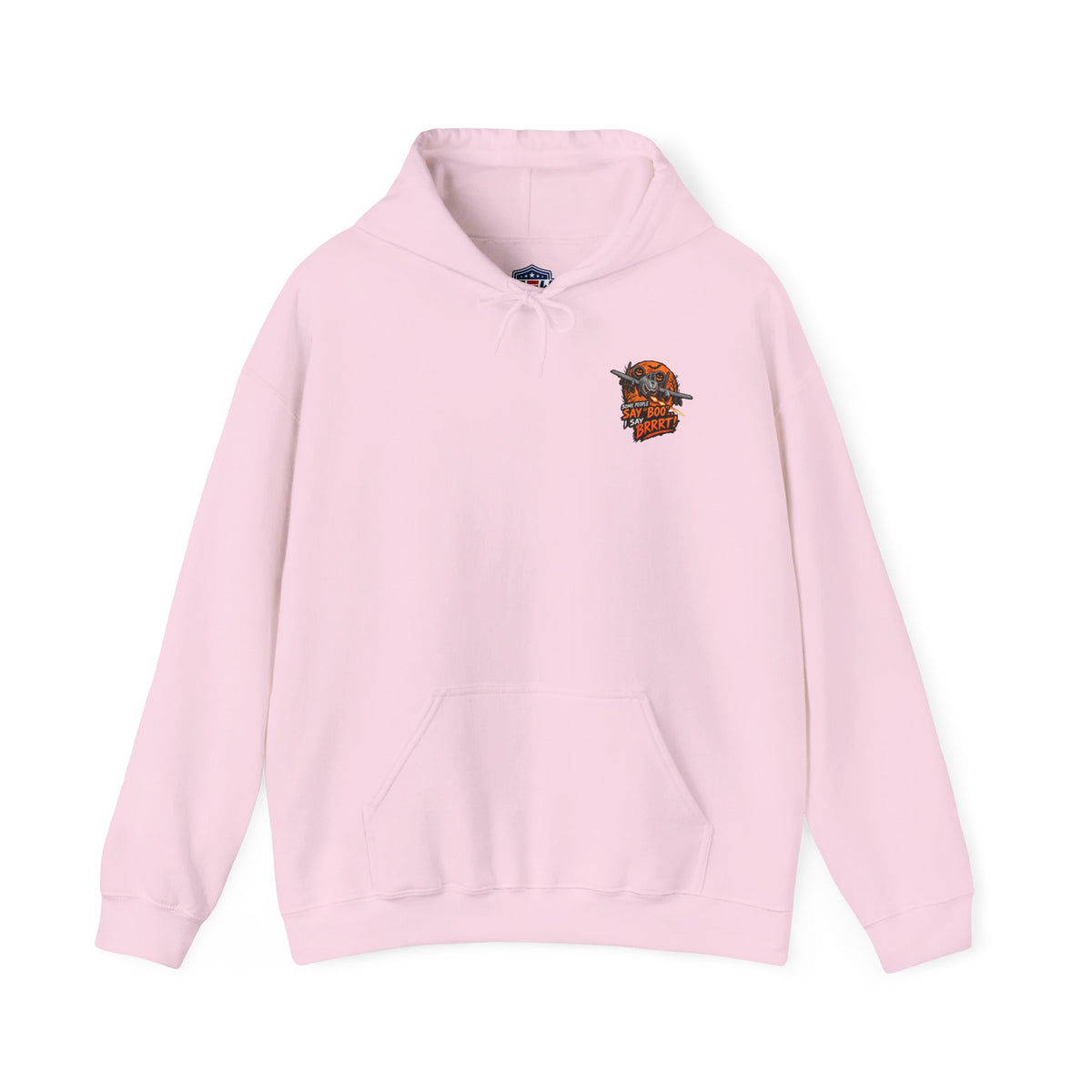 "Some People Say 'Boo' I Say 'Brrrt'" Graphic Hoodie