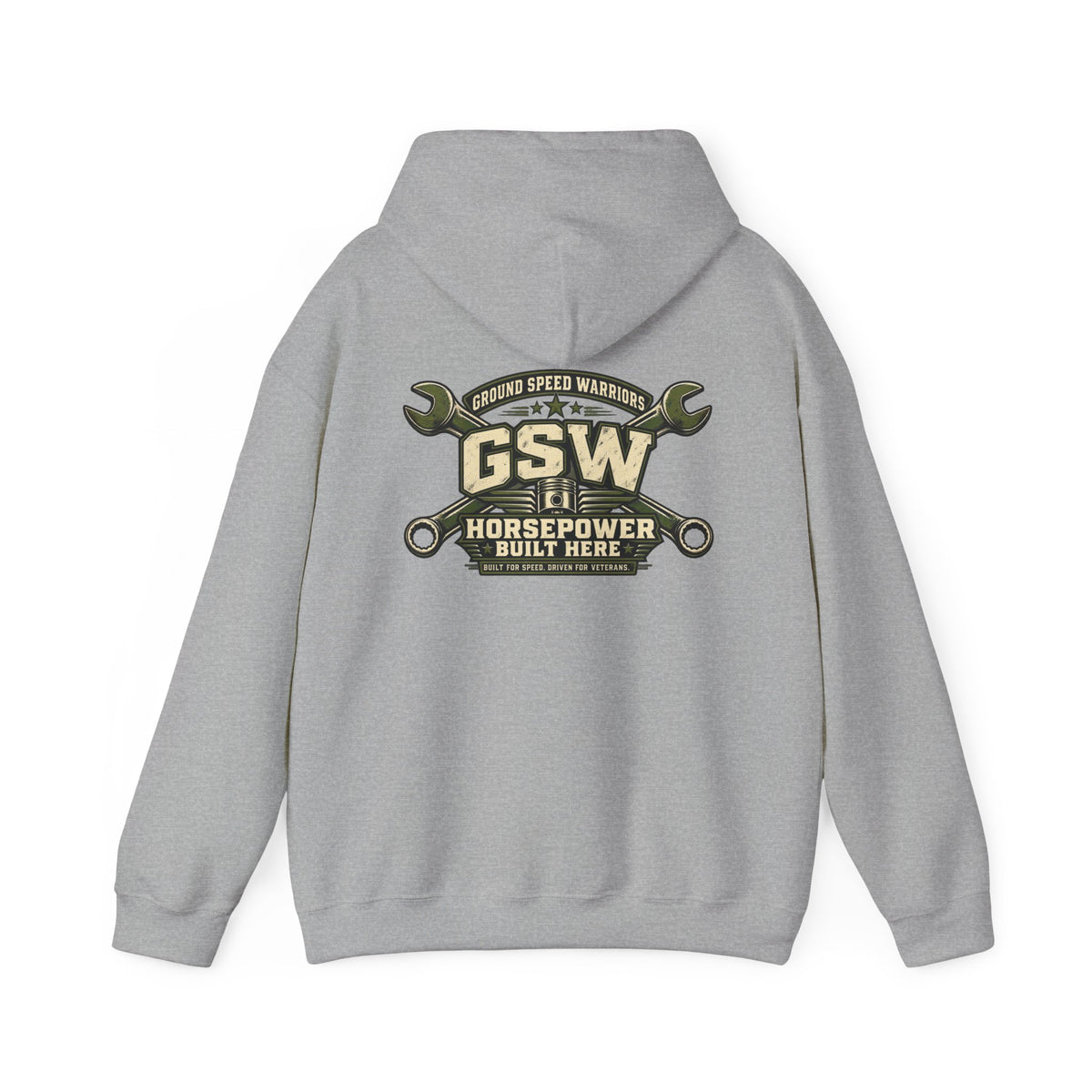 Horsepower Built Here Hooded Sweatshirt