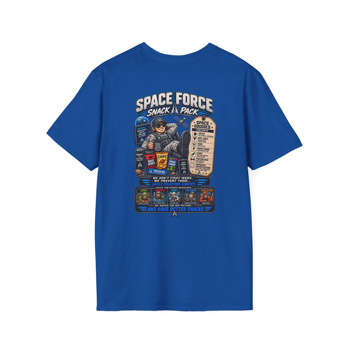 Space Force Snack Pack Unisex Softstyle T-Shirt
