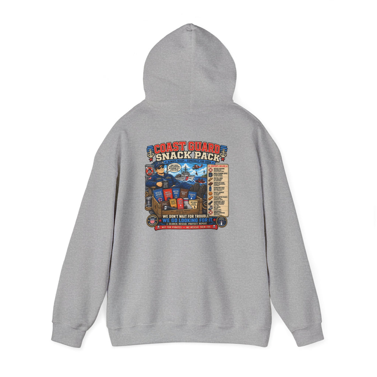 Coastguard Snack Pack Vintage Pullover
