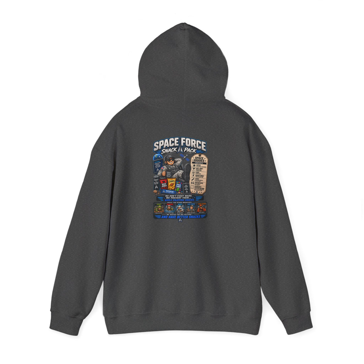 Space Force Hoodie – Space Exploration Graphic Pullover