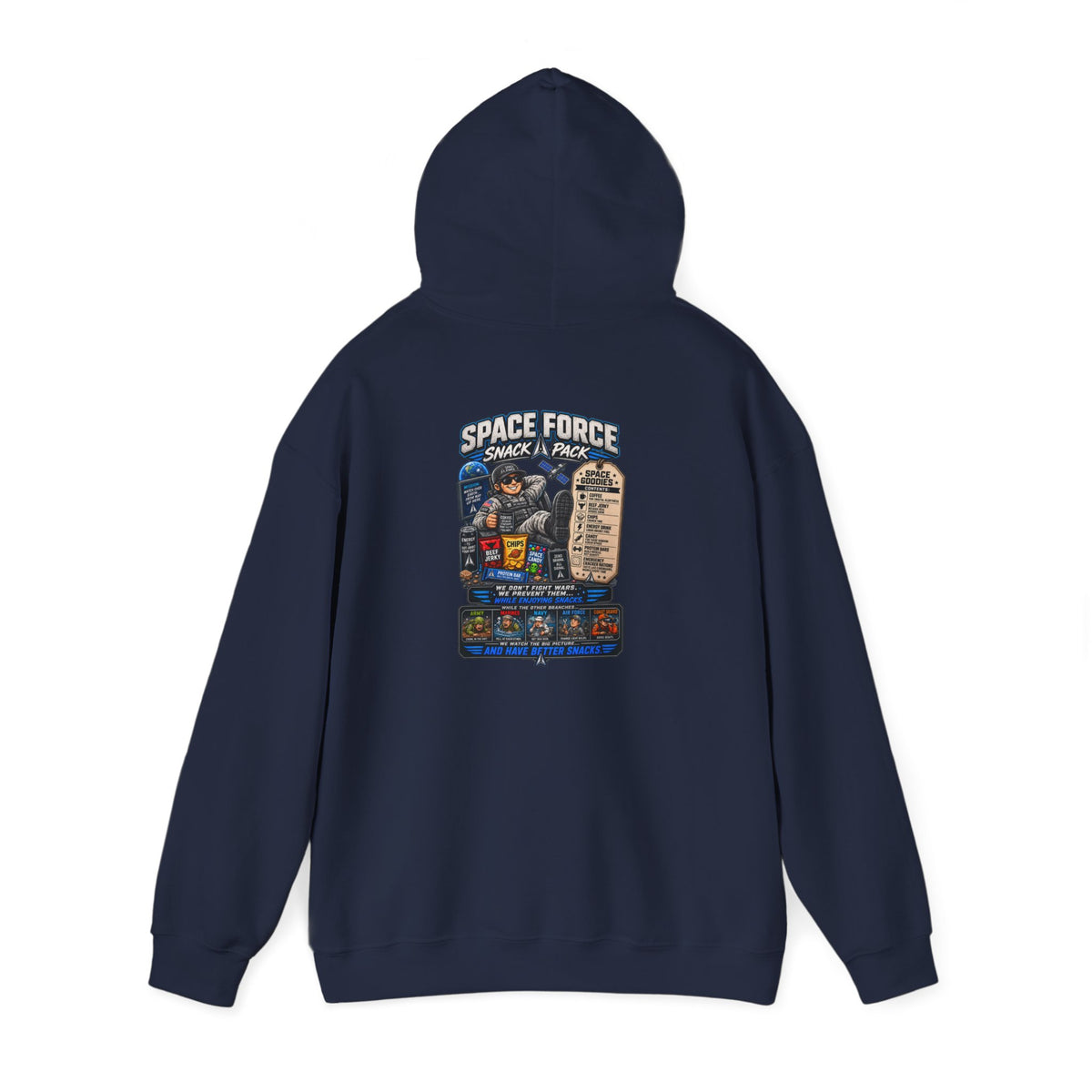 Space Force Hoodie – Space Exploration Graphic Pullover