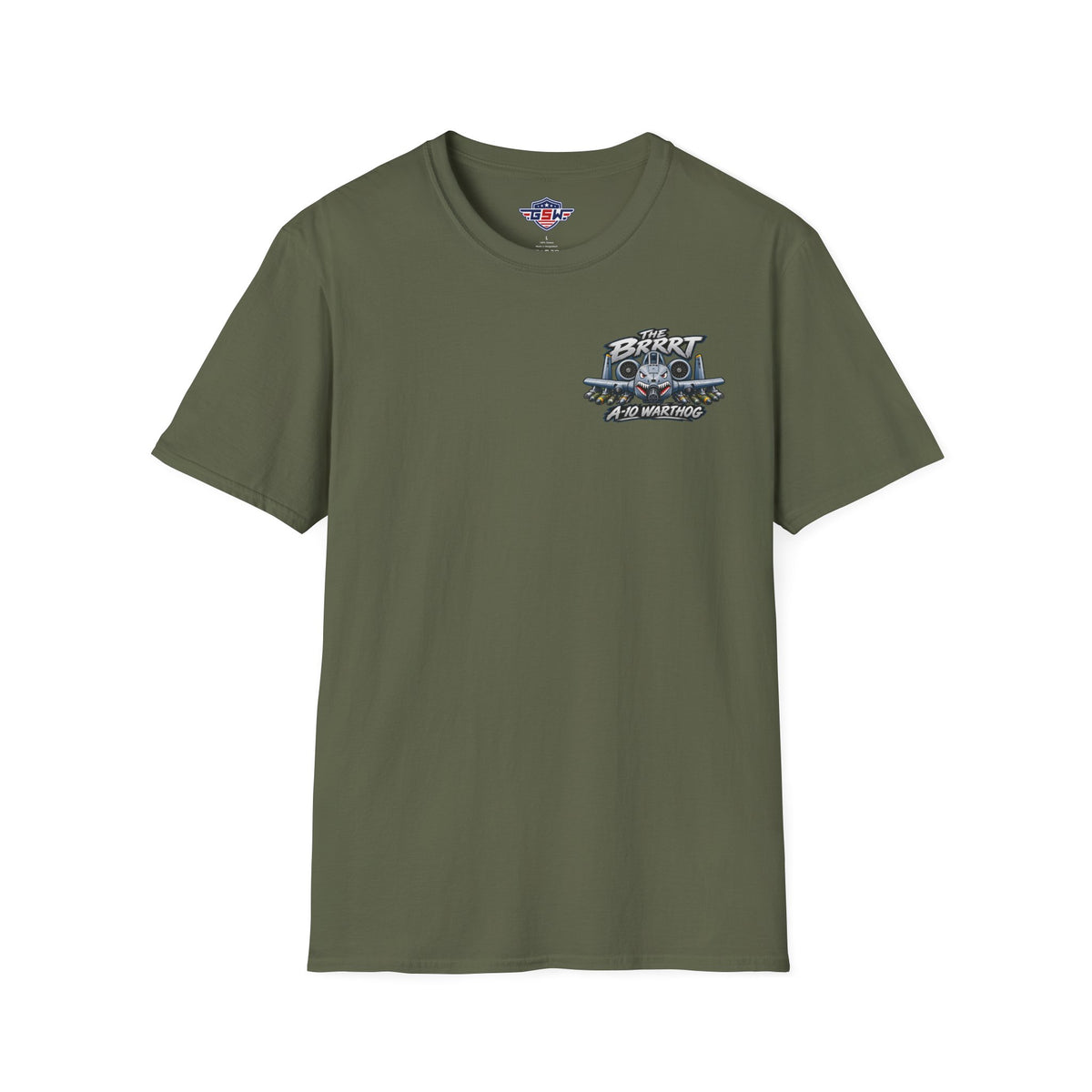 "The Brrrrt" Jet Fighter Graphic T-Shirt