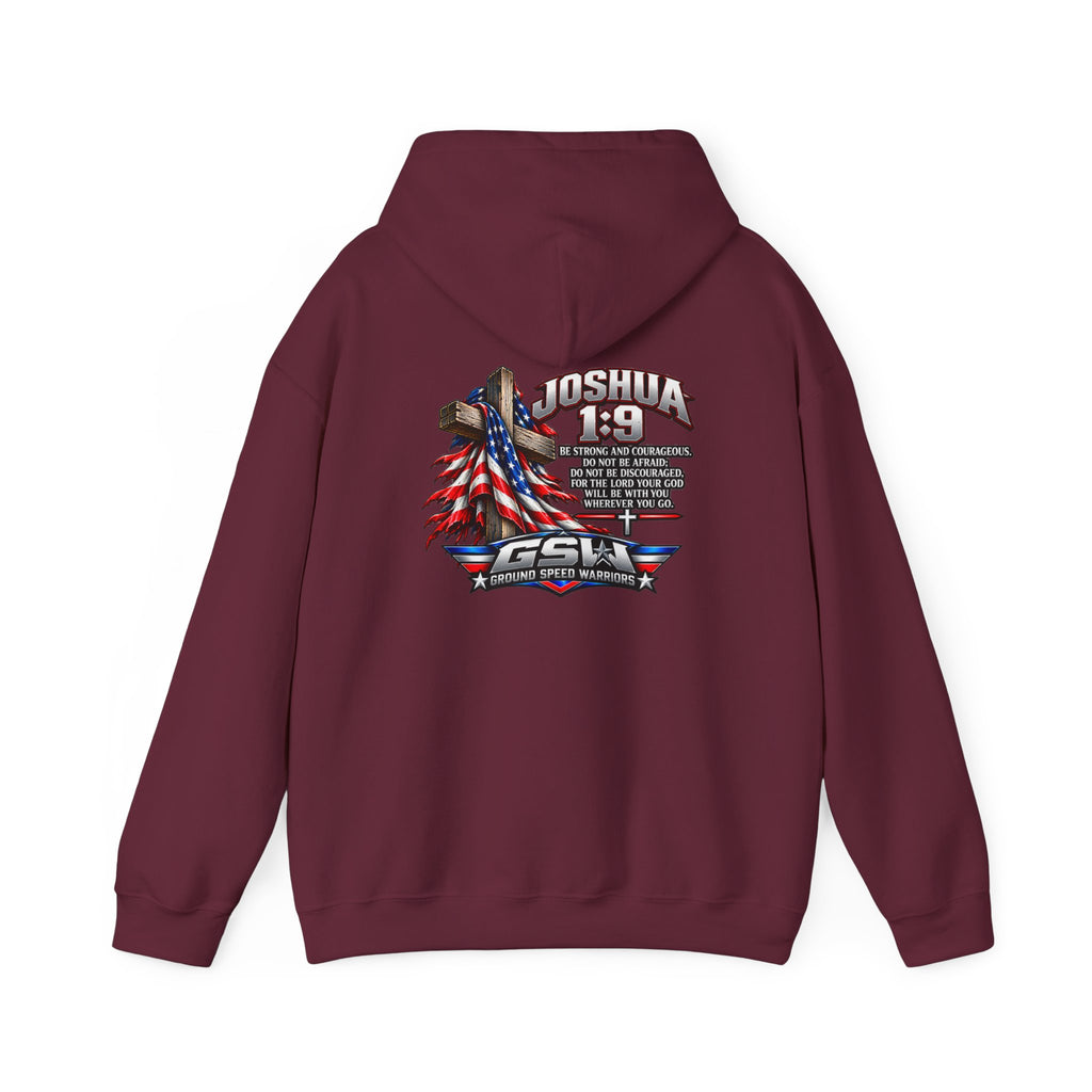 Joshua 1:9 Christian Hoodie