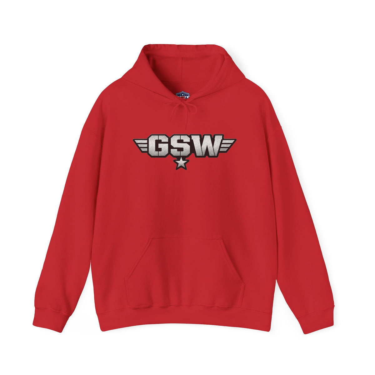GSW 'The Brrrrt Face' Hoodie — Military Jet Nose Art Pullover