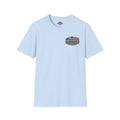 T-Shirt — American Muscle Patriotic Racing Tee ("American Muscle" Graphic)