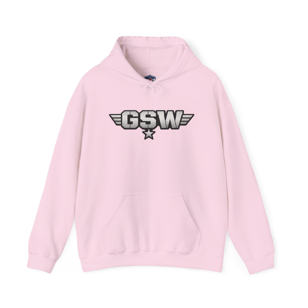 GSW 'The Brrrrt Face' Hoodie — Military Jet Nose Art Pullover