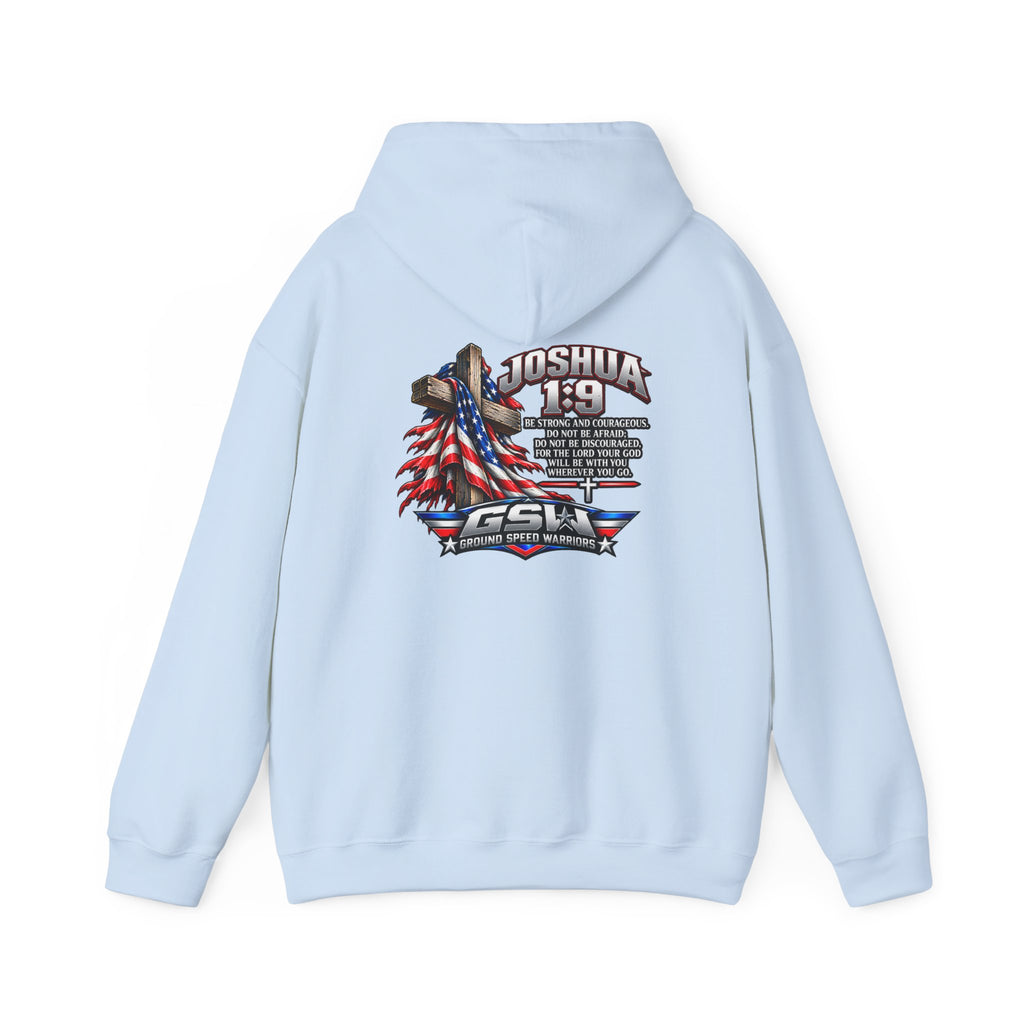 Joshua 1:9 Christian Hoodie