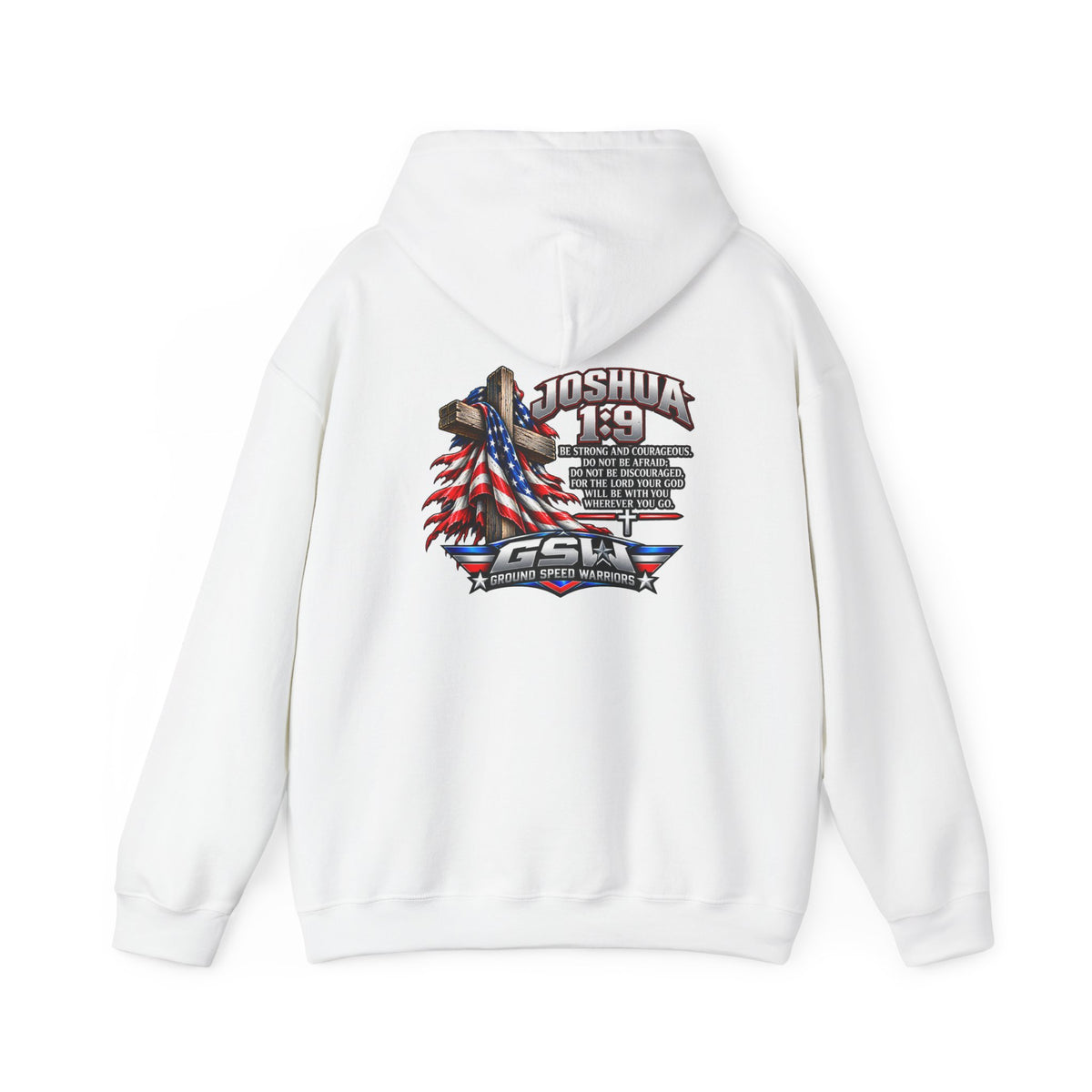 Joshua 1:9 Christian Hoodie