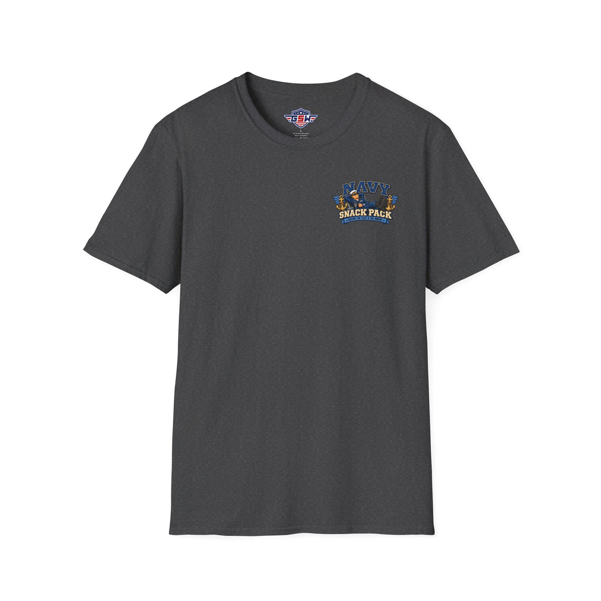 Navy Snack Pack Unisex Softstyle T-Shirt