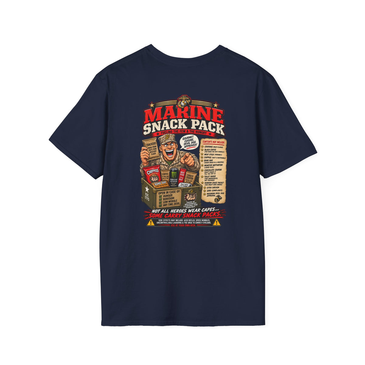 Marine Snack Pack Unisex Soft T-shirt