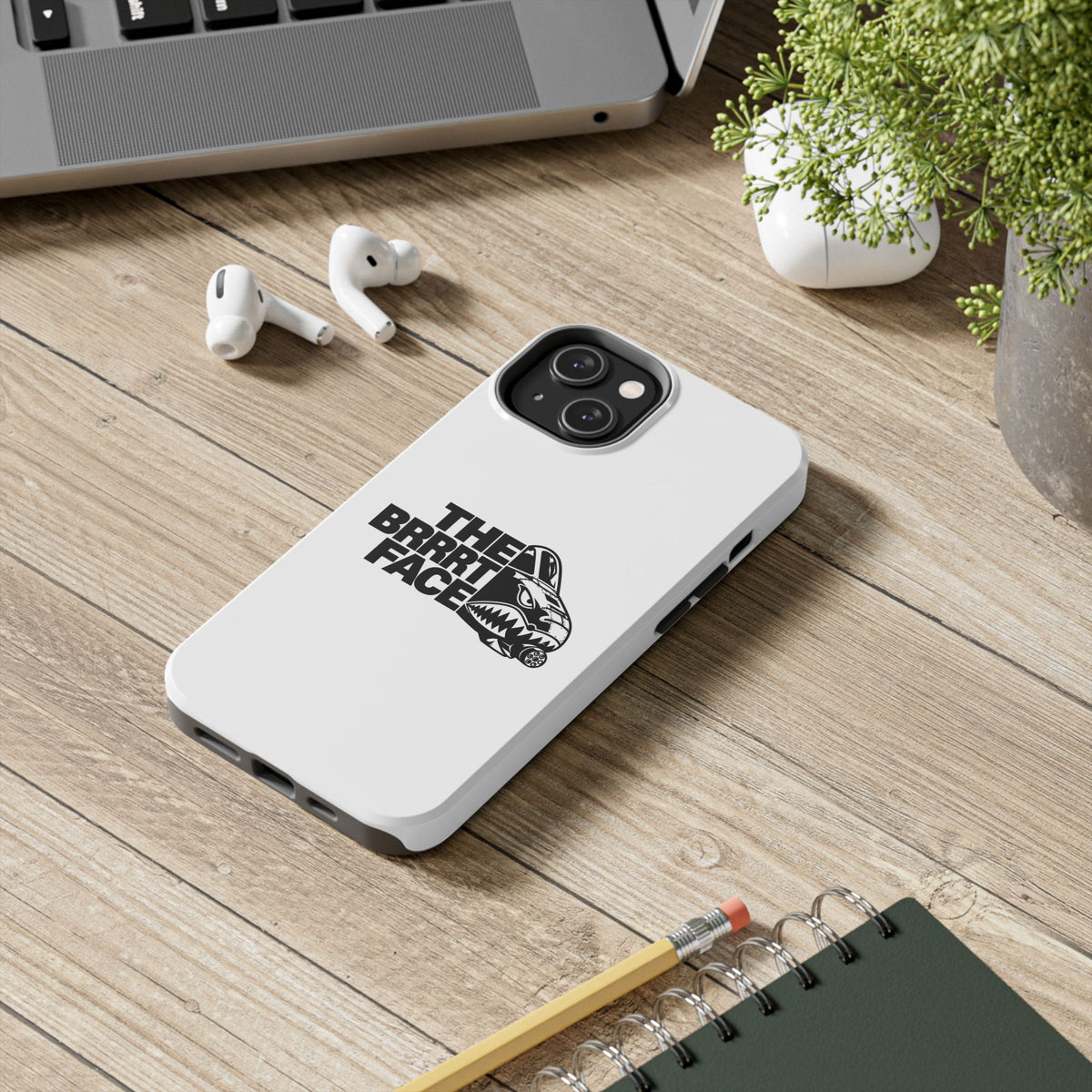 The BRRRT Face Phone Case