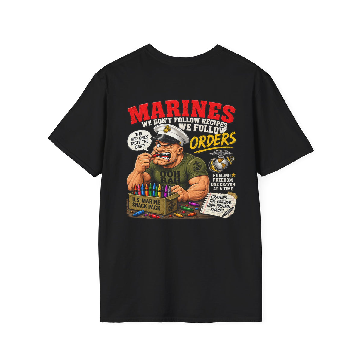 Marines Take Orders T-Shirt — Vintage Marine Corps Graphic Tee