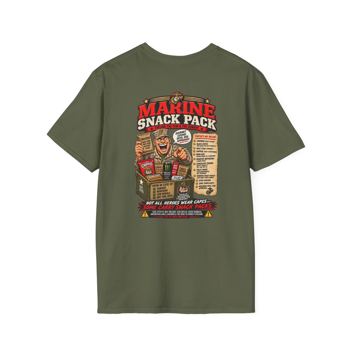 Marine Snack Pack Unisex Soft T-shirt