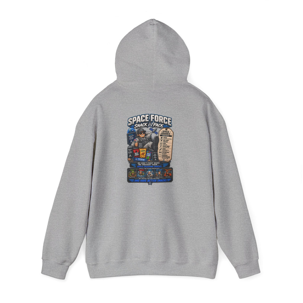 Space Force Hoodie – Space Exploration Graphic Pullover