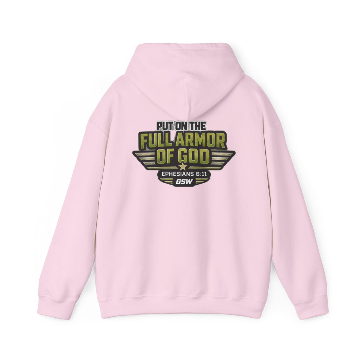Full Armor of God Hoodie — "Put On The Full Armor of God" Christian Pullover