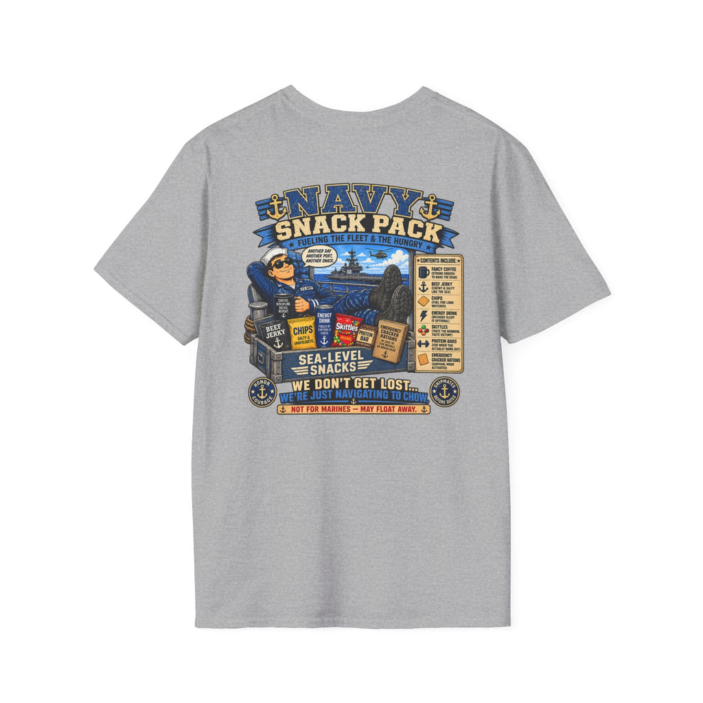 Navy Snack Pack Unisex Softstyle T-Shirt