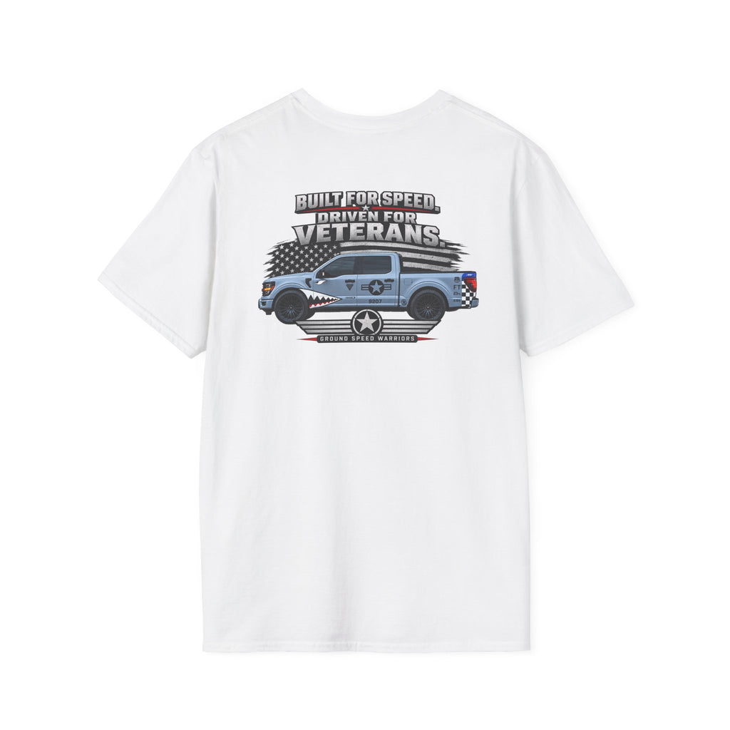 Built for Speed T-Shirt — Vintage Military Star Graphic Tee