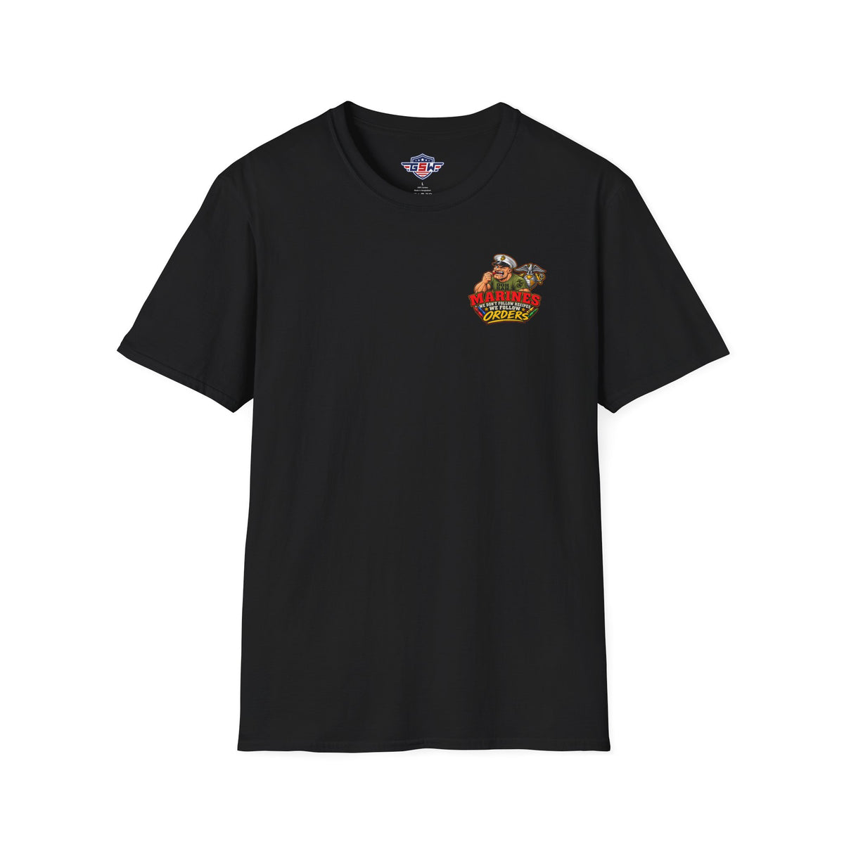 Marines Take Orders T-Shirt — Vintage Marine Corps Graphic Tee