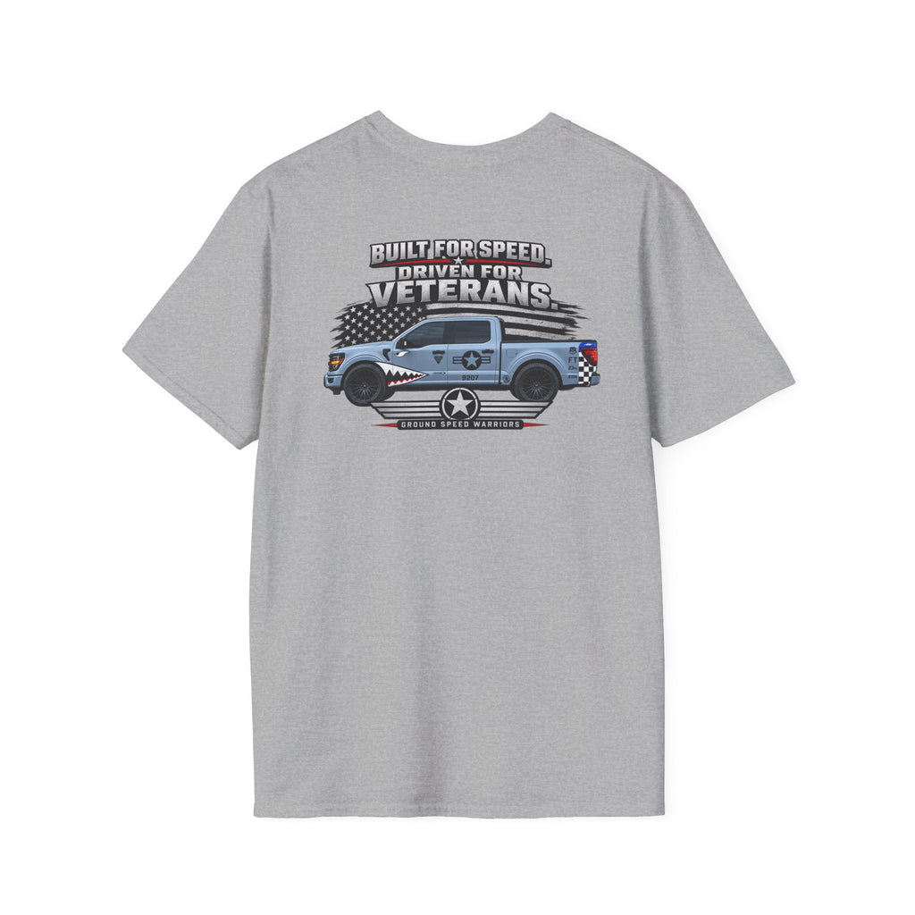 Built for Speed T-Shirt — Vintage Military Star Graphic Tee