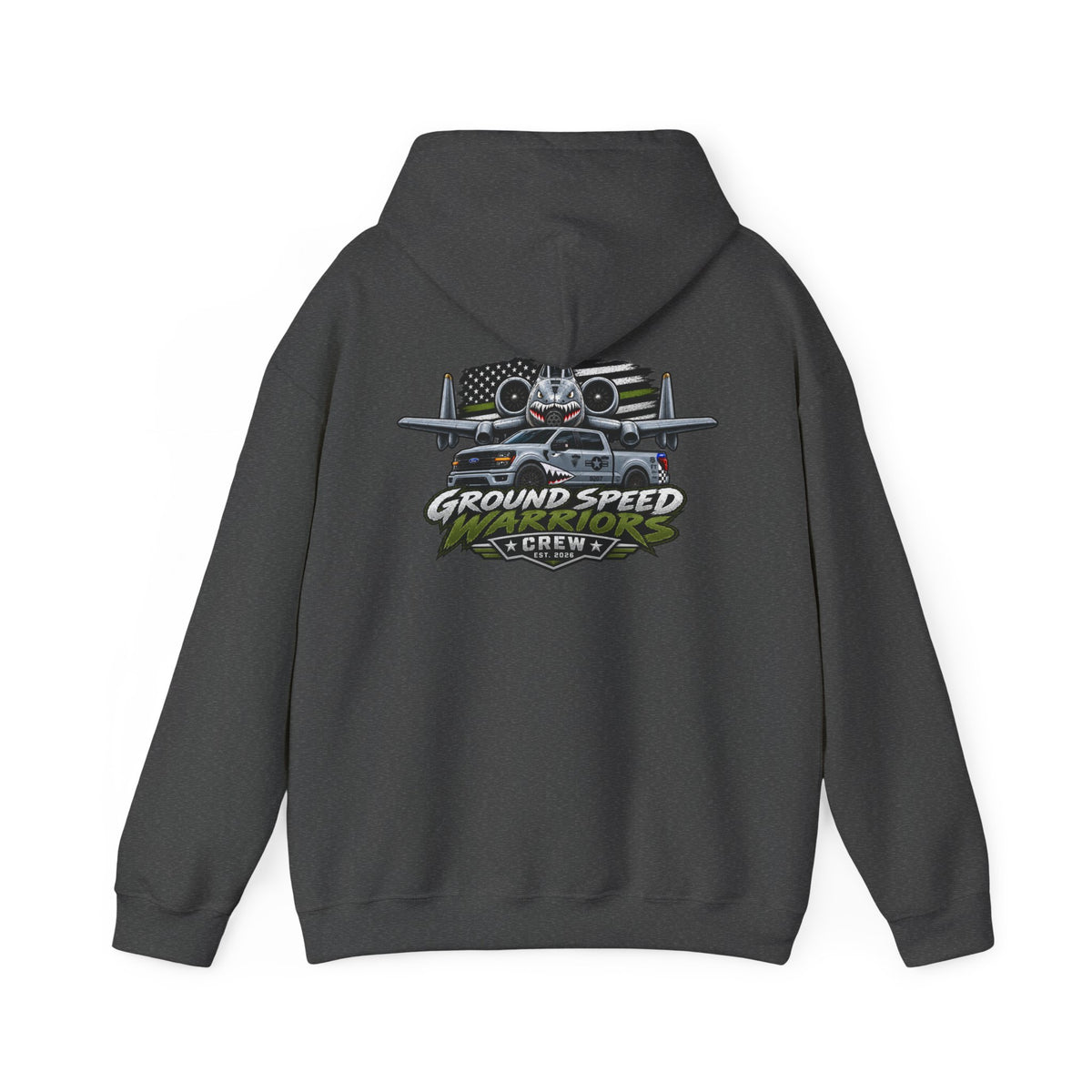 Ground Speed Crew Hoodie — Military Aviation Hoodie
