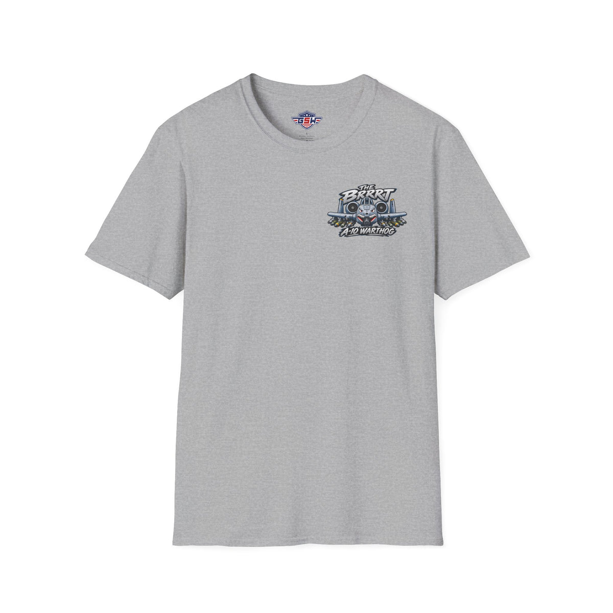 "The Brrrrt" Jet Fighter Graphic T-Shirt