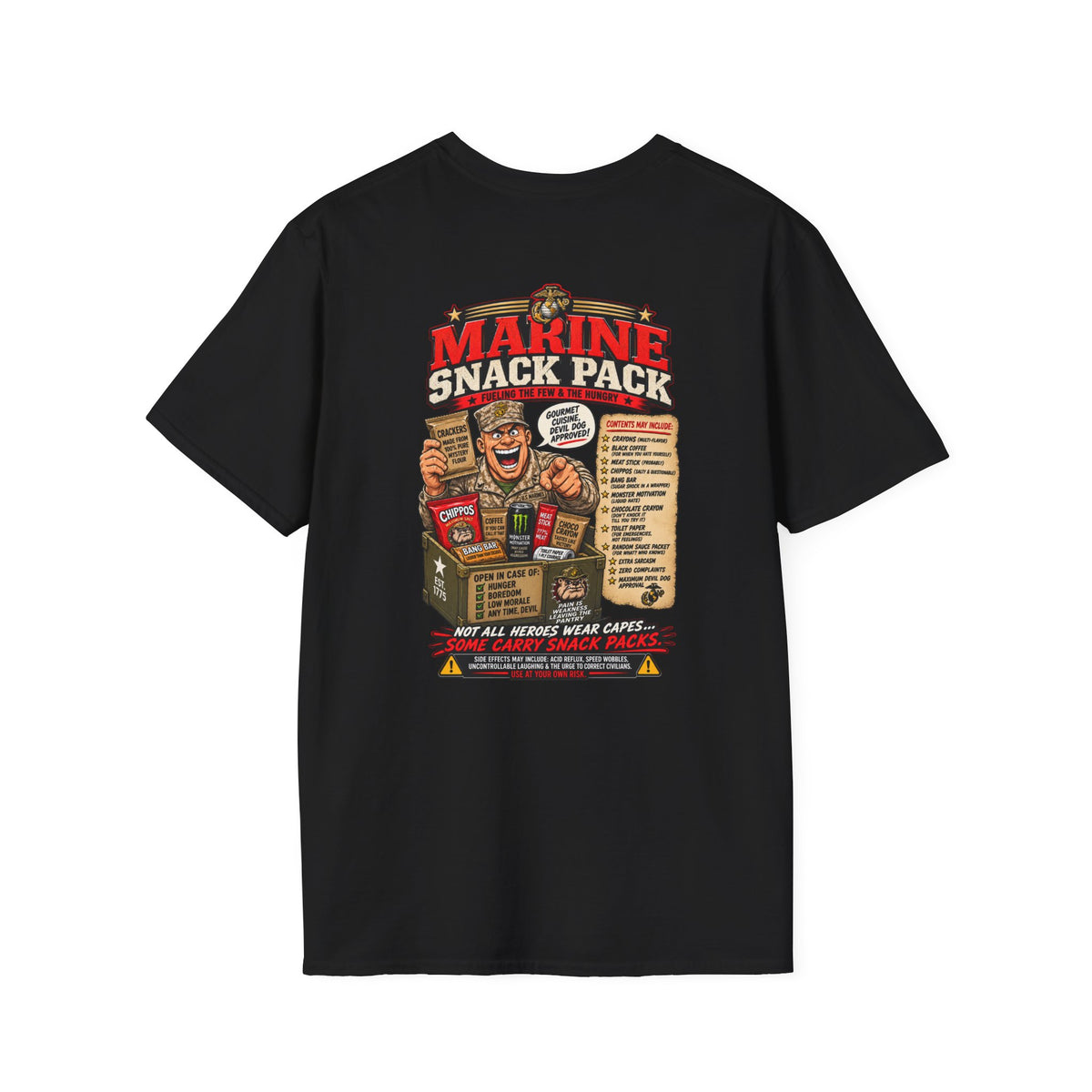 Marine Snack Pack Unisex Soft T-shirt