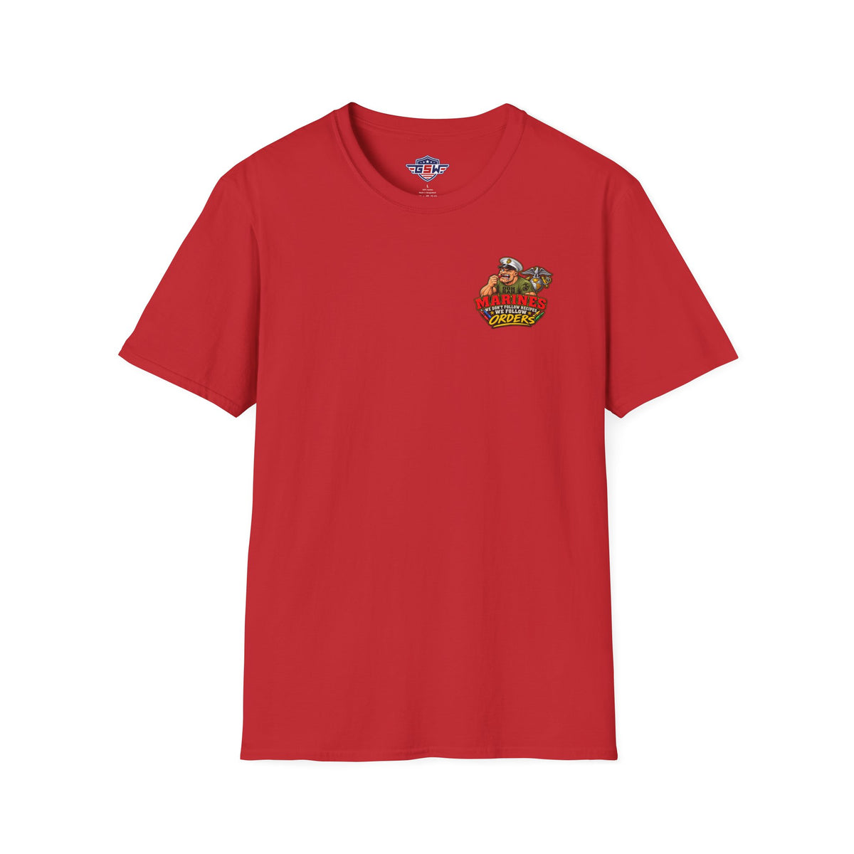 Marines Take Orders T-Shirt — Vintage Marine Corps Graphic Tee