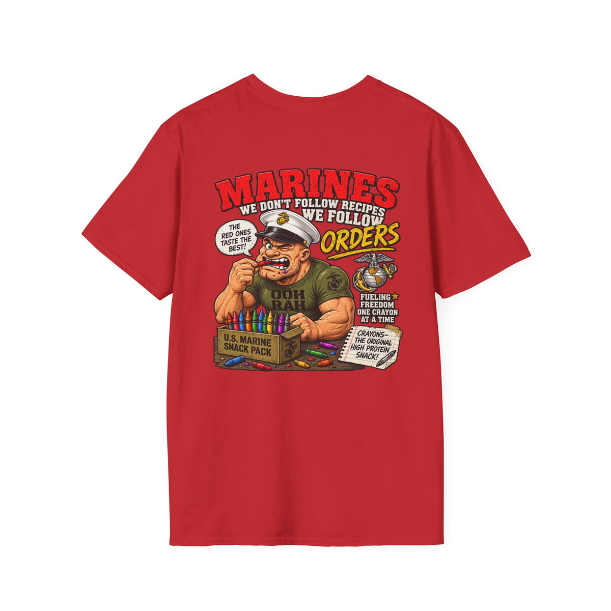 Marines Take Orders T-Shirt — Vintage Marine Corps Graphic Tee