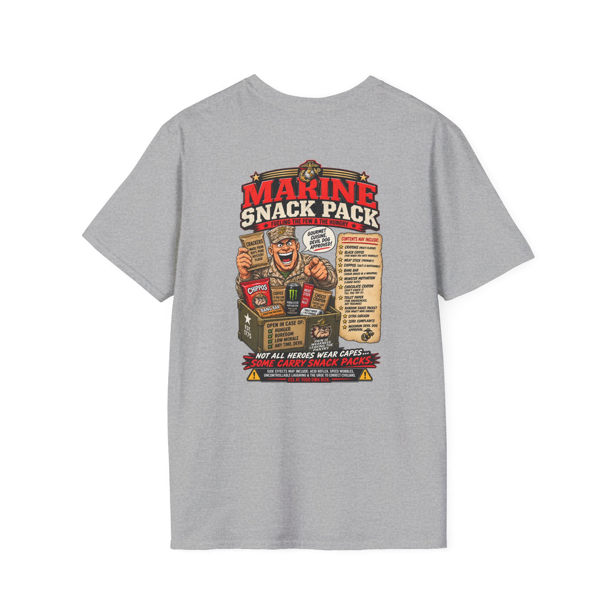 Marine Snack Pack Unisex Soft T-shirt