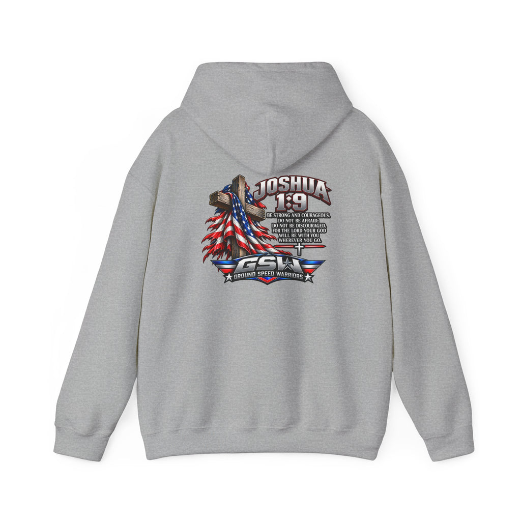Joshua 1:9 Christian Hoodie