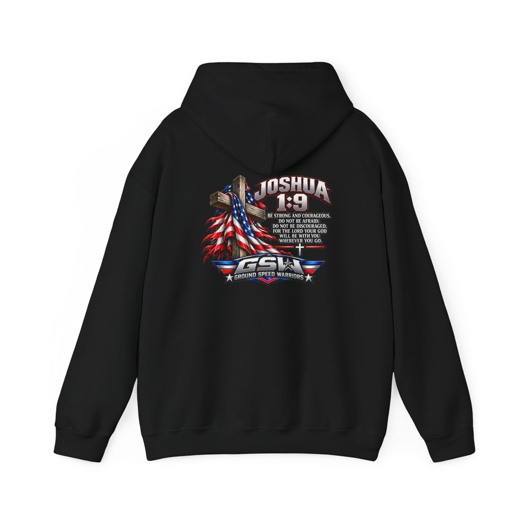 Joshua 1:9 Christian Hoodie