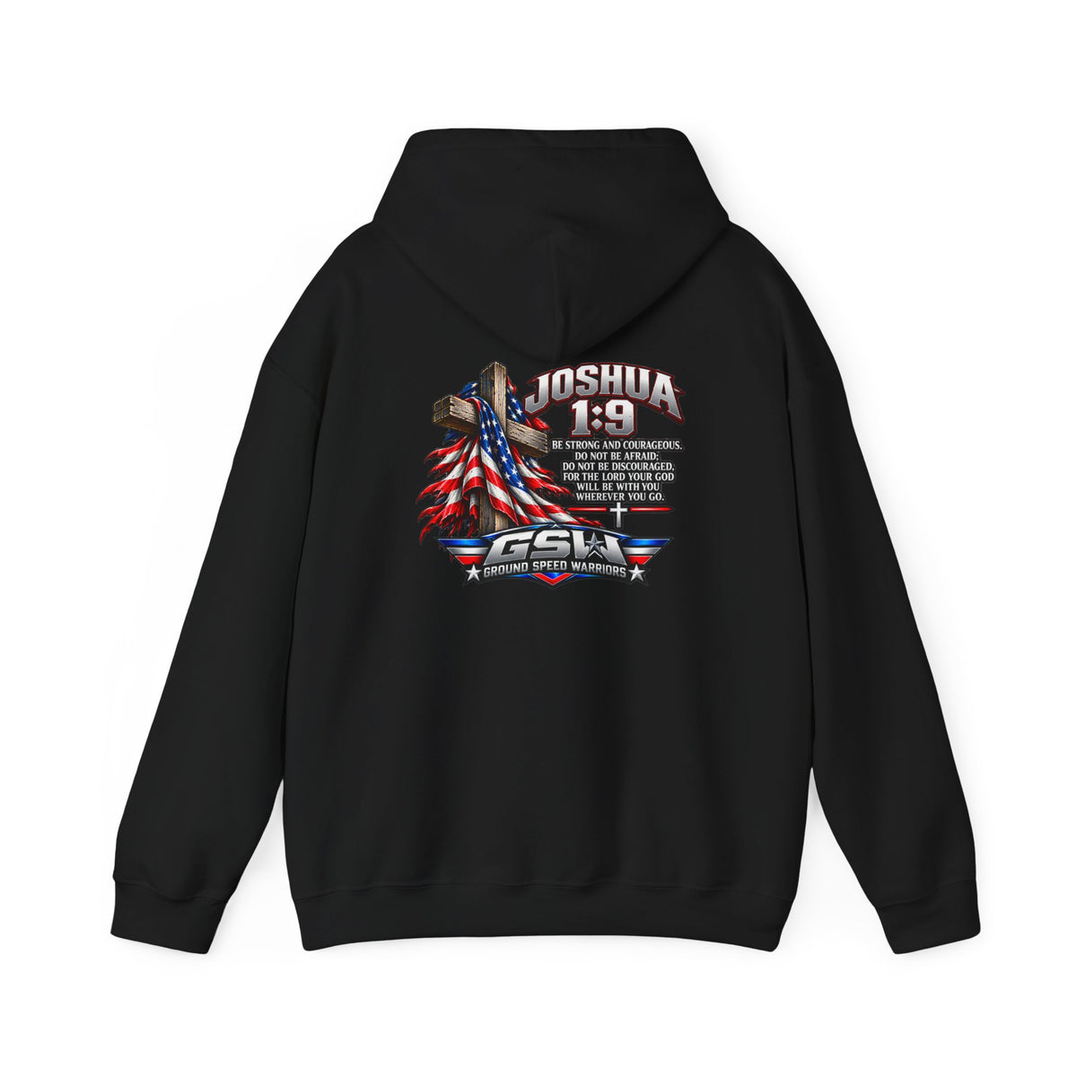 Joshua 1:9 Christian Hoodie