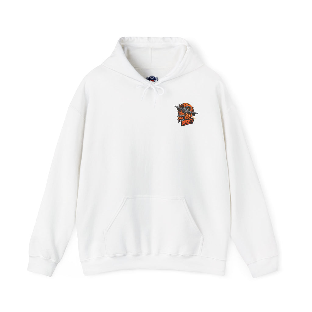 "Some People Say 'Boo' I Say 'Brrrt'" Graphic Hoodie