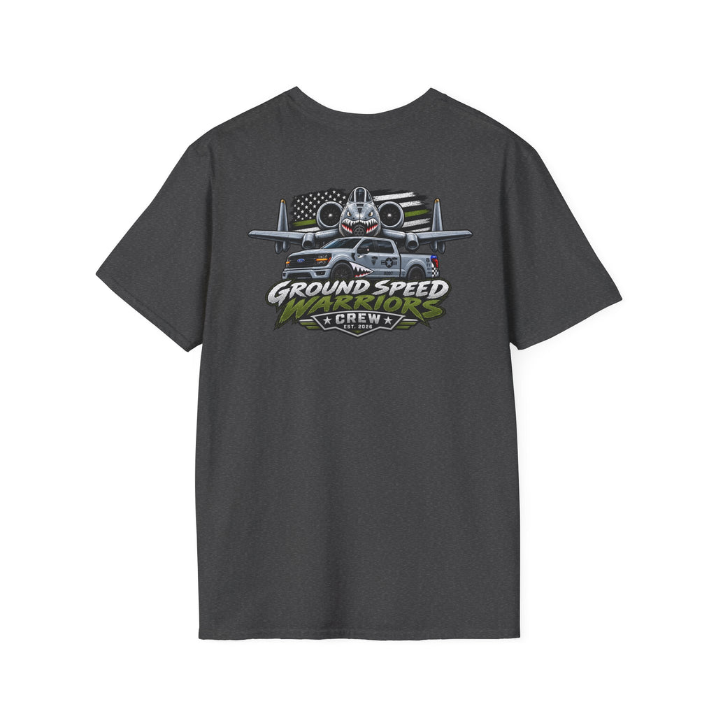 Ground Speed Crew T-Shirt — Aviation Plane Graphic Tee