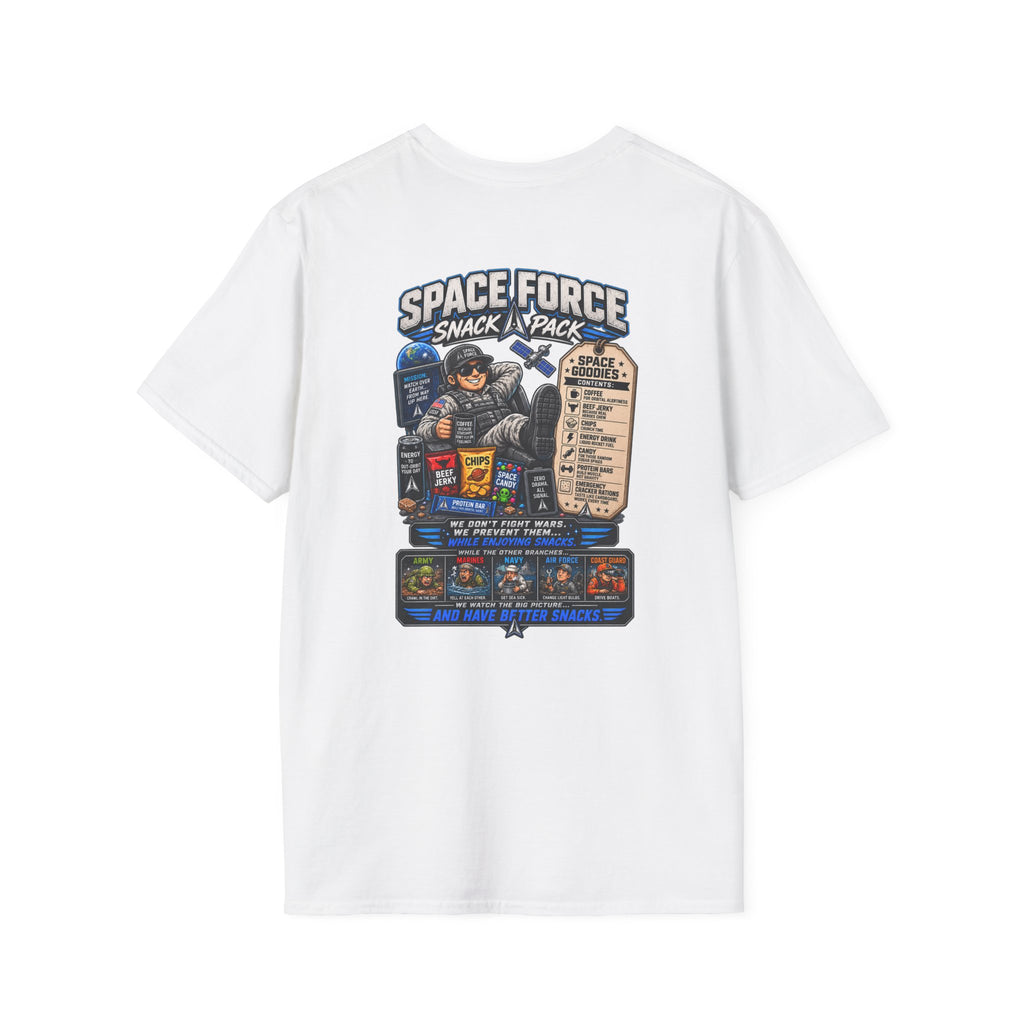 Space Force Snack Pack Unisex Softstyle T-Shirt