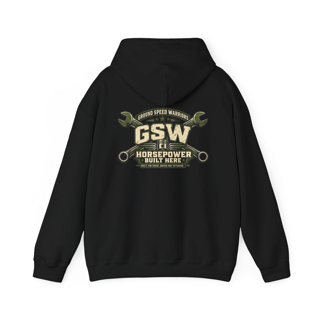 Horsepower Built Here Hooded Sweatshirt