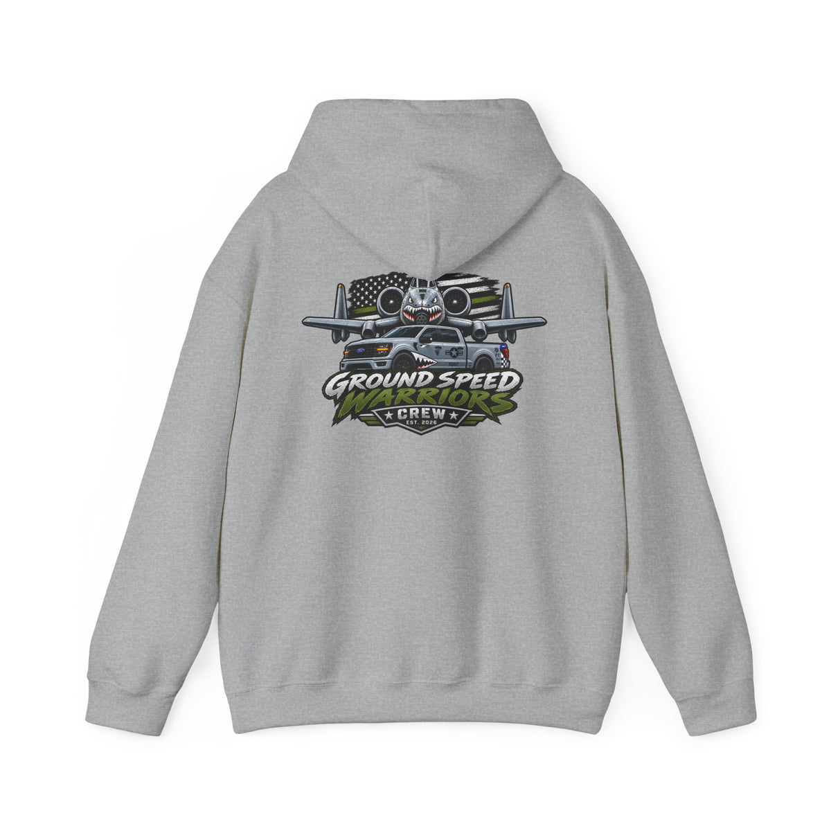 Ground Speed Crew Hoodie — Military Aviation Hoodie