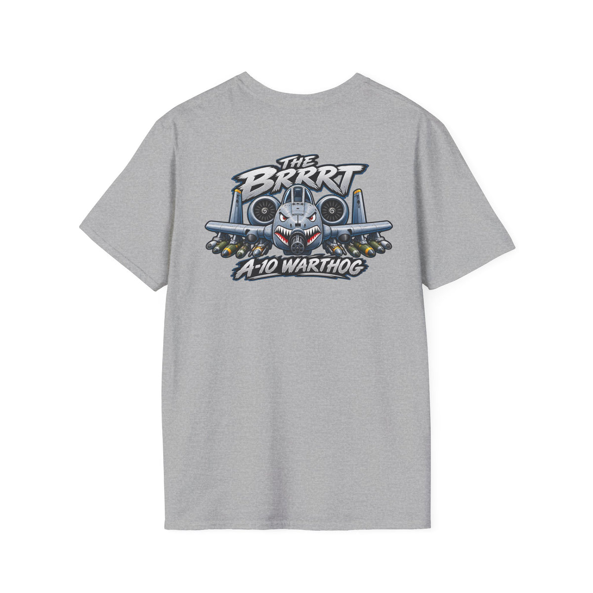 "The Brrrrt" Jet Fighter Graphic T-Shirt
