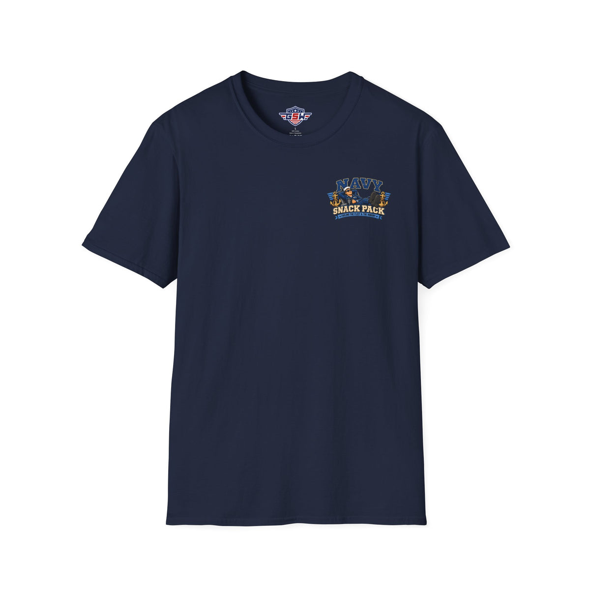 Navy Snack Pack Unisex Softstyle T-Shirt