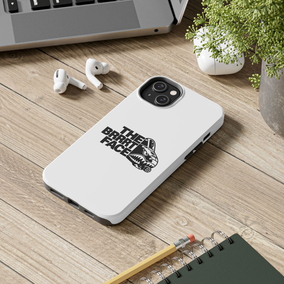 The BRRRT Face Phone Case