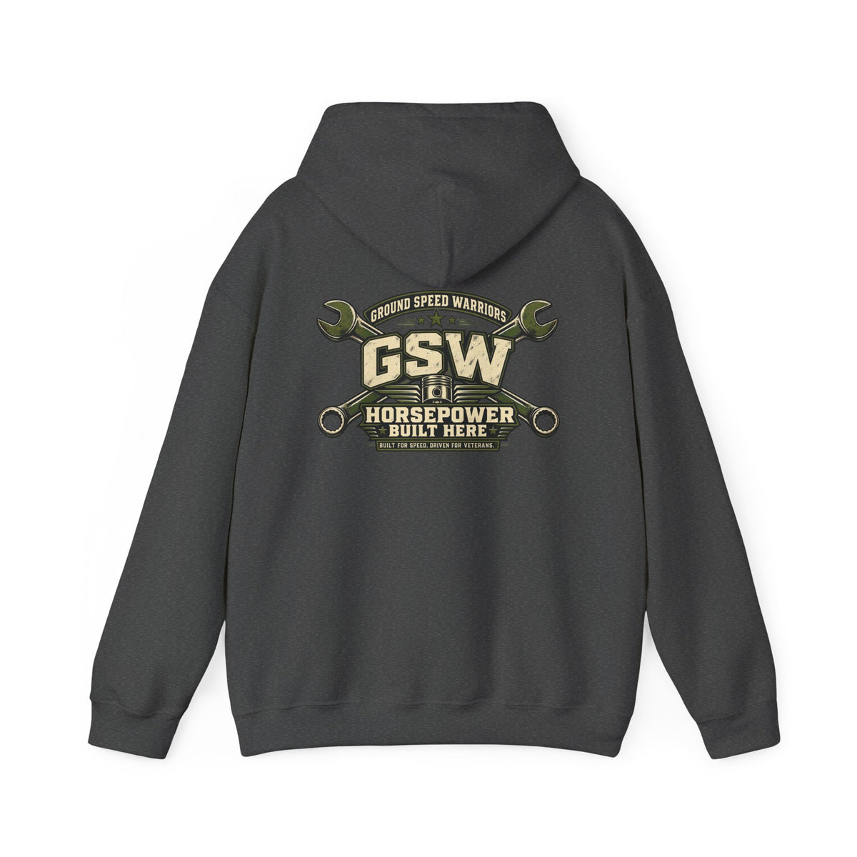 Horsepower Built Here Hooded Sweatshirt