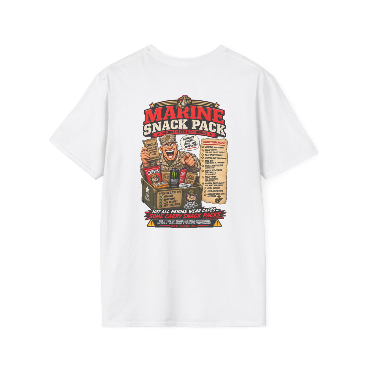 Marine Snack Pack Unisex Soft T-shirt