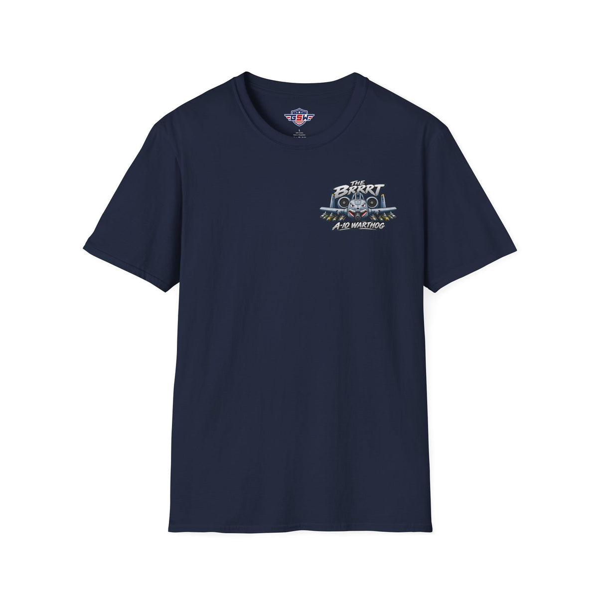 "The Brrrrt" Jet Fighter Graphic T-Shirt