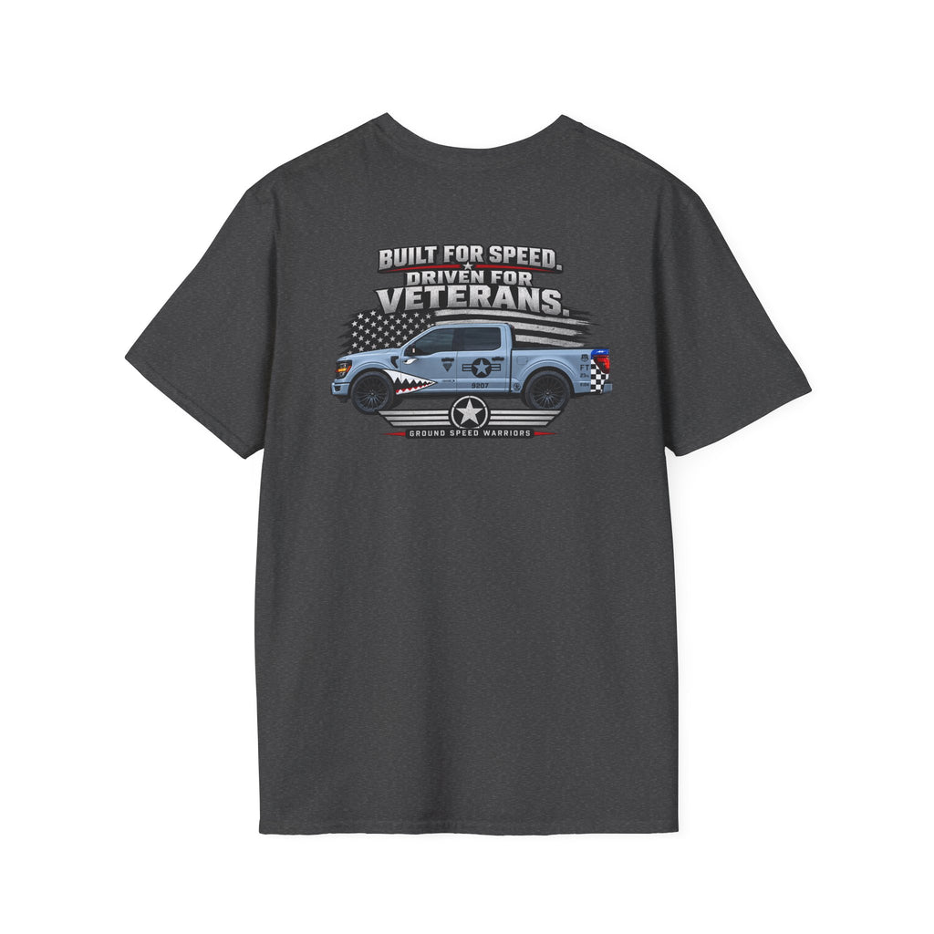 Built for Speed T-Shirt — Vintage Military Star Graphic Tee