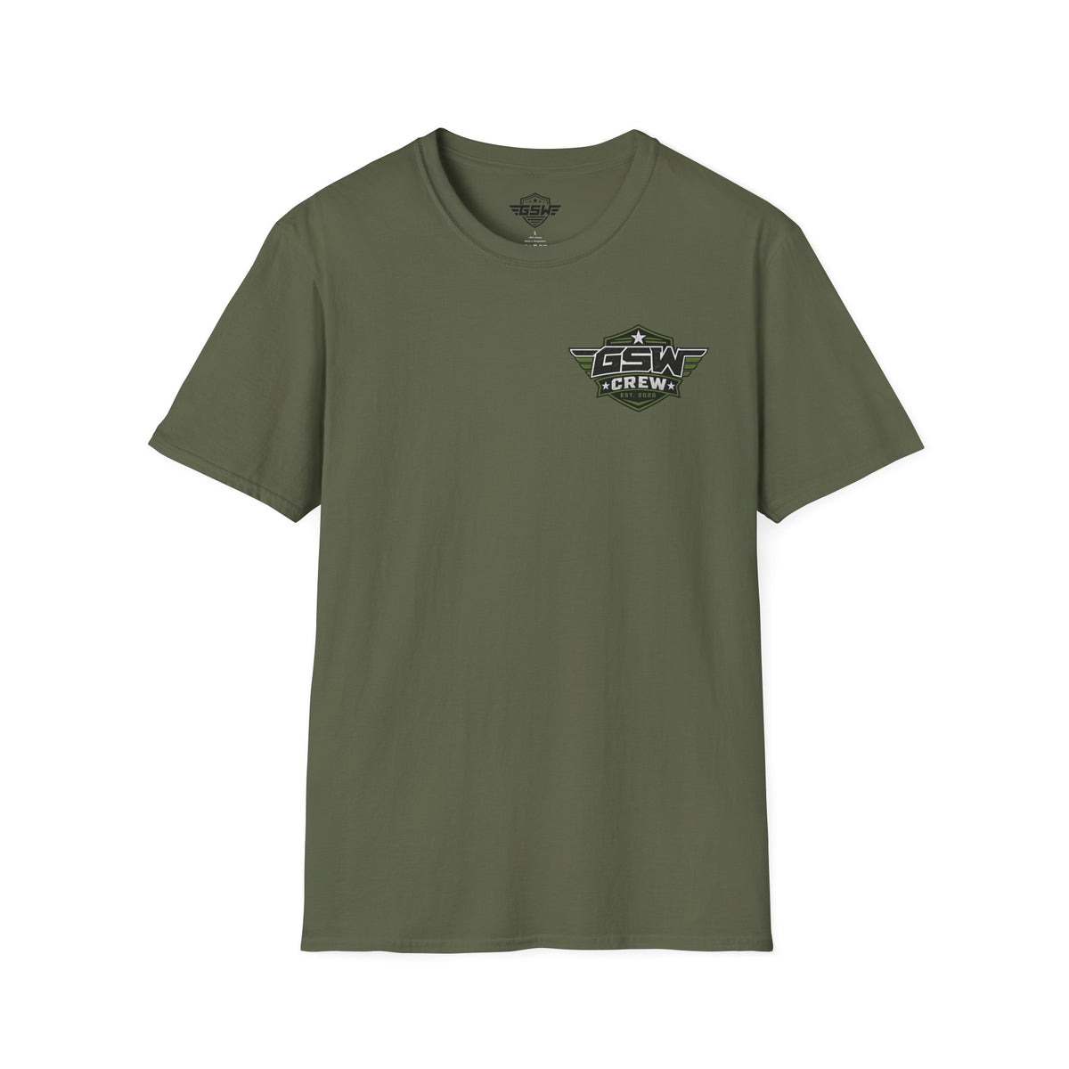 More Horsepower for a Higher Purpose T-Shirt — Military Crew Graphic Tee