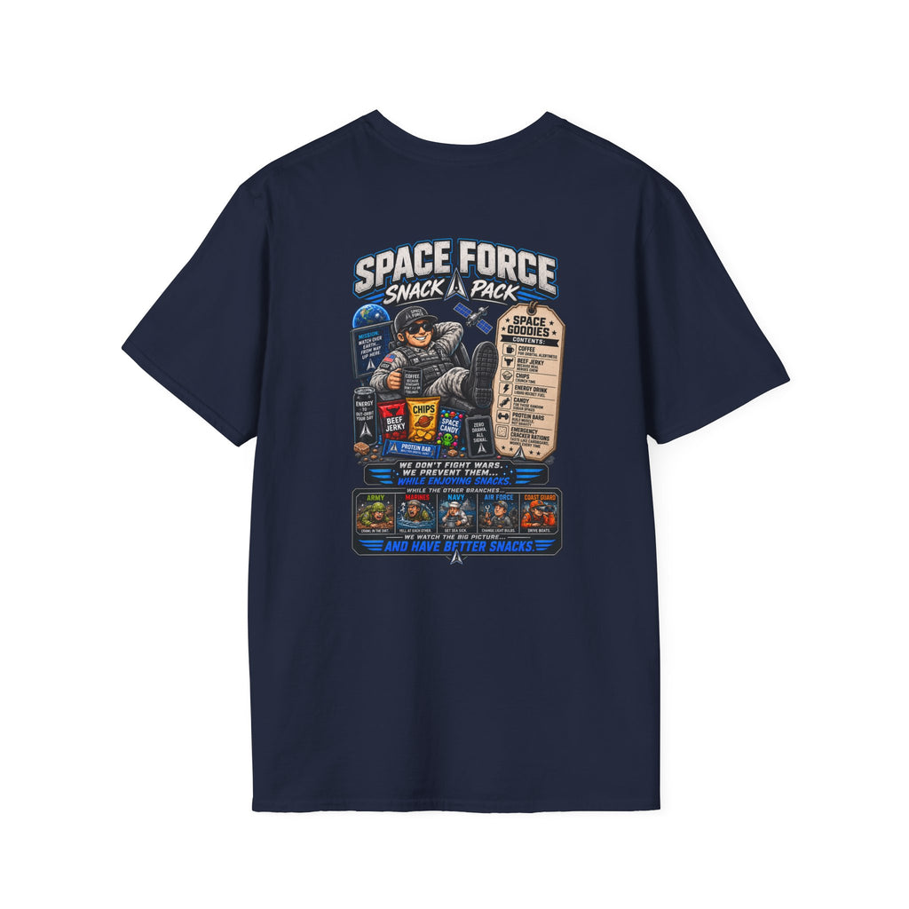Space Force Snack Pack Unisex Softstyle T-Shirt